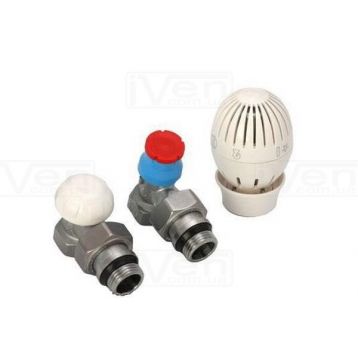 Комплект радиаторный термоклапанов угловой Giacomini 1/2" R470F (R470FX003) Giacomini - 2