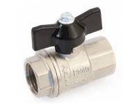 General Fittings Кран кульовий 1/2" ВВ Standart"метелик" (7S00M1N040400A) General Fittings - 1