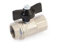 General Fittings Кран шаровый 3/4" ВВ полнопроходной "бабочка" (7100M1N050500A) General Fittings - 1