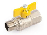 Кран General Fittings 1" ВН полнопроходной "бабочка" (7400M2N101000A) General Fittings - 1