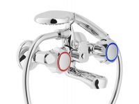 Nobili Rubinetterie Nuova Flora NZ06001/zCR короткий слив + лейка, шланг Nobili - 1