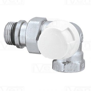 Кран радиаторный отсекающий угловой Caleffi 1/2" (431402)