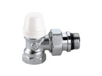 Кран радиаторный отсекающий угловой Caleffi 1/2" (431402)