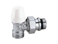 Кран радиаторный отсекающий угловой Caleffi М23х1/2" (342402)
