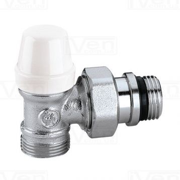 Кран радиаторный отсекающий угловой Caleffi М23х1/2" (342402)