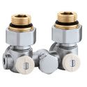 Кран для стального радіатора кутовий Caleffi 1/2" (301341)