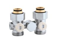 Кран для стального радиатора прямой Caleffi 3/4" (301250)