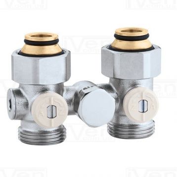 Кран для стального радиатора прямой Caleffi 3/4" (301250)