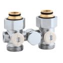 Кран для стального радіатора прямий Caleffi 3/4" (301250)