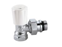 Кран-термостат радиаторный угловой c предварительной настройкой Caleffi 1/2" (421402)