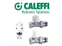 Комплект прямых радиаторных кранов 1/2" с термостатом Caleffi (4221402)