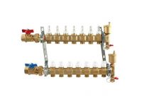 Caleffi латунный 1"x3/4" на 7 контуров в сборе (6686G5)