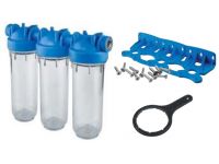 Atlas Filtri DP TRIO TS (прозрачные) 1/2" OT (латунь) 20" KIT (RA1401301)