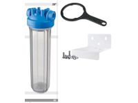 Atlas Filtri DP BIG TS (прозрачная) 1" IN (пластик) 20" KIT (ZA1800711)