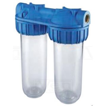 Atlas Filtri DUPLEX PLUS 3P 3/4" (латунь) 10" (senior) AFO SX TS (RA112T411)