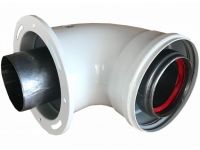 Стартовый угол (установочные) 60/100 для котла Ferroli