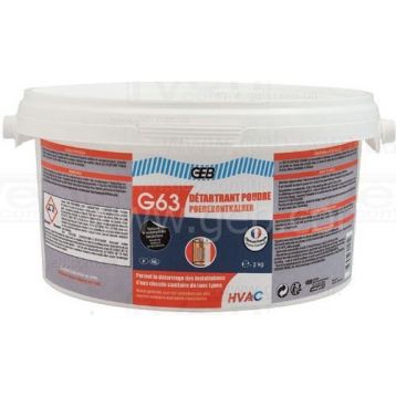 Порошок для удаления накипи GEB G63 Detartrant Poudre 2 кг (870225)