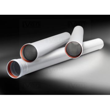 Удлинитель с раструбом для традиционных котлов d80 L-2000 mm GROPPALLI S.R.L. (A311171)