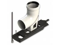 Колено с креплением для конденсационных котлов d80 mm - 90 ° GROPPALLI S.R.L. (A112121)