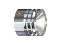 Решетка для конечного элемента ГВ d80 (нержавеющая сталь) GROPPALLI S.R.L. (A111160)