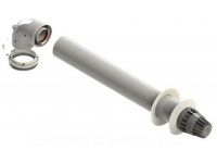 Коаксиальный горизонтальный комплект ПО/ГВ для упр. котлов d60/100 mm (колено и терминал L-860 mm) GROPPALLI S.R.L. (A31845)