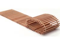 Решітка до конвектора дерево (бук) GR BEECH