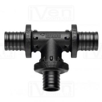Трійник REHAU Rautitan PX редукційний c зменшеним середнім виходом d20 - 16 - 20 (160061001) REHAU - 1
