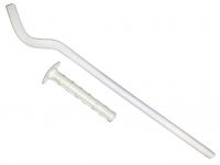 Кронштейн для алюмінієвого радіатора кований довгий 250 мм