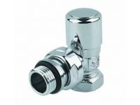 Кран отсекающий угловой Carlo Poletti Хром d1 / 2 "FIRST (V140410CB)