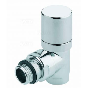 Кран-термостат угловой Carlo Poletti Хром d1 / 2 "CYLINDER THERMO (V32310B)