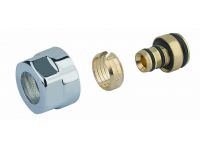 Гайка для металлопластиковой трубы Carlo Poletti d16 x 2,0 мм x 3/4 "EK Хром (A58702B)