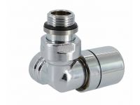 Кран-термостат трехосный Carlo Poletti Хром d1 / 2 "SX (левый) FIRST CORNER (V176310CBSX)