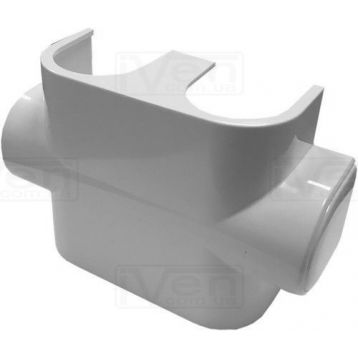 Декоративная накладка Carlo Poletti БЕЛАЯ для прямого клапана (V137) (A139500E)