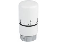 Термостатическая латунная головка (жидкостный сенсор) Carlo Poletti БЕЛАЯ M30 x 1,5 (A40900E)