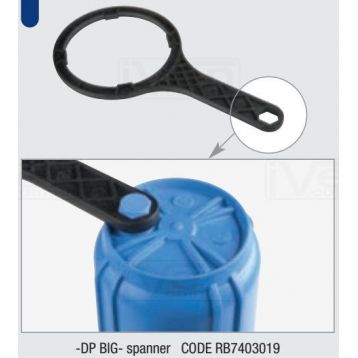Atlas Filtri Пластиковий ключ (чорний) для колби фільтру SPANNER DP BIG (RB7403019)