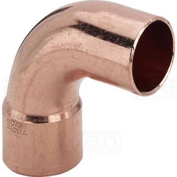 Viega GmbH Коліно d22 (мідь) 1 муфта 90° 95001a (100391)