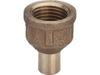 Viega GmbH Муфта d12A x 1/2" В (бронза) 94246g (119669)
