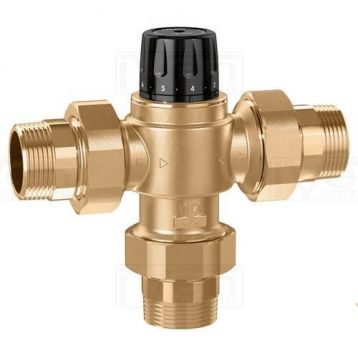 Термостатический клапан Caleffi d1 1/4" с настройкой 30-65°C (523170)