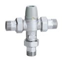 Термостатичний антивандальний клапан Caleffi d1/2" з налаштуванням 30-50 ° C (521304)