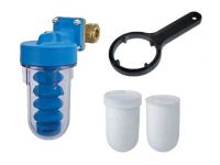 Atlas Filtri дозирующий DOSAPLUS 4 (поворотная группа) 1/2" (латунь) + 2 картриджи (смягчения) KIT (RE4050214)