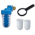 Фільтр дозуючий DOSAPLUS 4 (поворотна група) Ø1/2" (латунь) + 2 картриджи (пом`якшення) KIT (RE4050214)