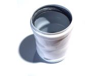 Муфта Адаптер с раструбом 125 на 125 mm мама - мама для турбированного газового котла - 1