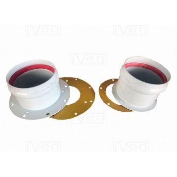 Адаптер двохблочный d80/80