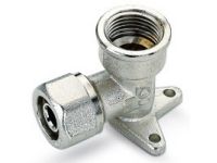 Bonomi Коліно настінне (гайка) d20х1/2" В (3954)