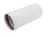 Труба удлинитель для турбированного газового котла d60mm алюминий L-250mm - 1