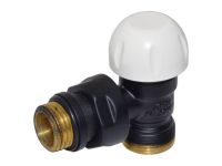 Термоклапан угловой Carlo Poletti BLACK MATTE Ø1/2" х 24-19 FIRST THERMO (V141111EFS9005O)