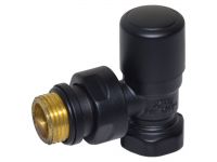 Кран відсікаючий кутовий Carlo Poletti BLACK MATTE d1/2" FIRST (V140410EFS9005O)