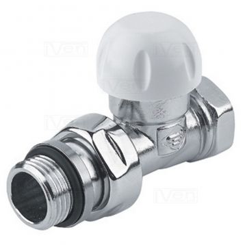 Термоклапан прямий Carlo Poletti Srl ХРОМ d1/2" FIRST THERMO (V141710CB)