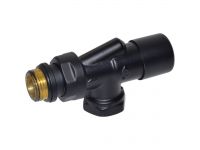 Кран отсекающий реверсивный Carlo Poletti BLACK MATTE d1/2" FIRST REVERSA (V19910EFS9005O)