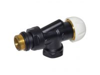 Кран термостатический реверсивный Carlo Poletti BLACK MATTE d1/2" FIRST REVERSA (V18510EFS9005O)